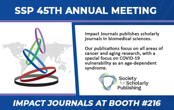 Impact Journals at SSP 45th Annual Meeting