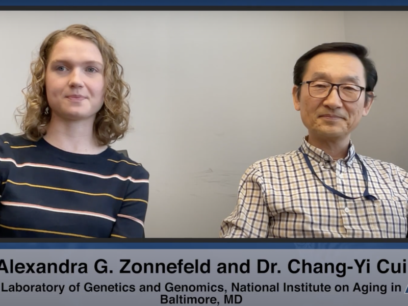 Dr. Chang-Yi Cui and Alexandra G. Zonnefeld