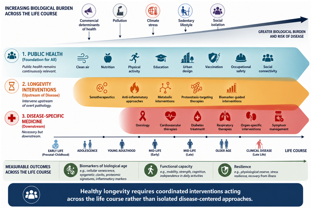 Extending Healthspan Through Public Health and Longevity Medicine